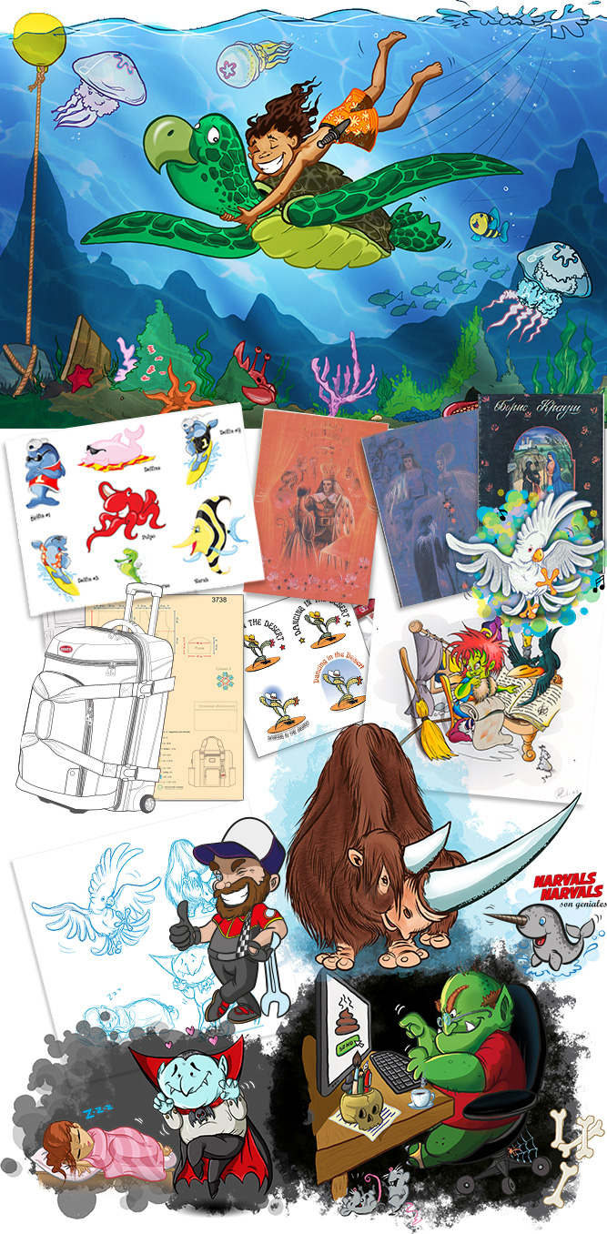 ilustraciones en BCN