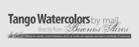 Tango watercolors by mail