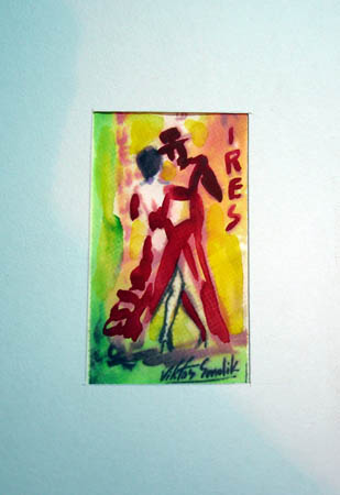 Tango watercolor