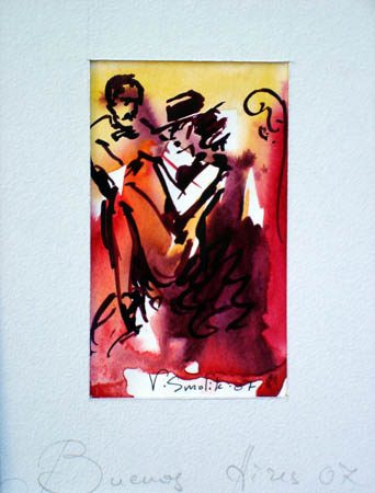 Tango watercolor 0306